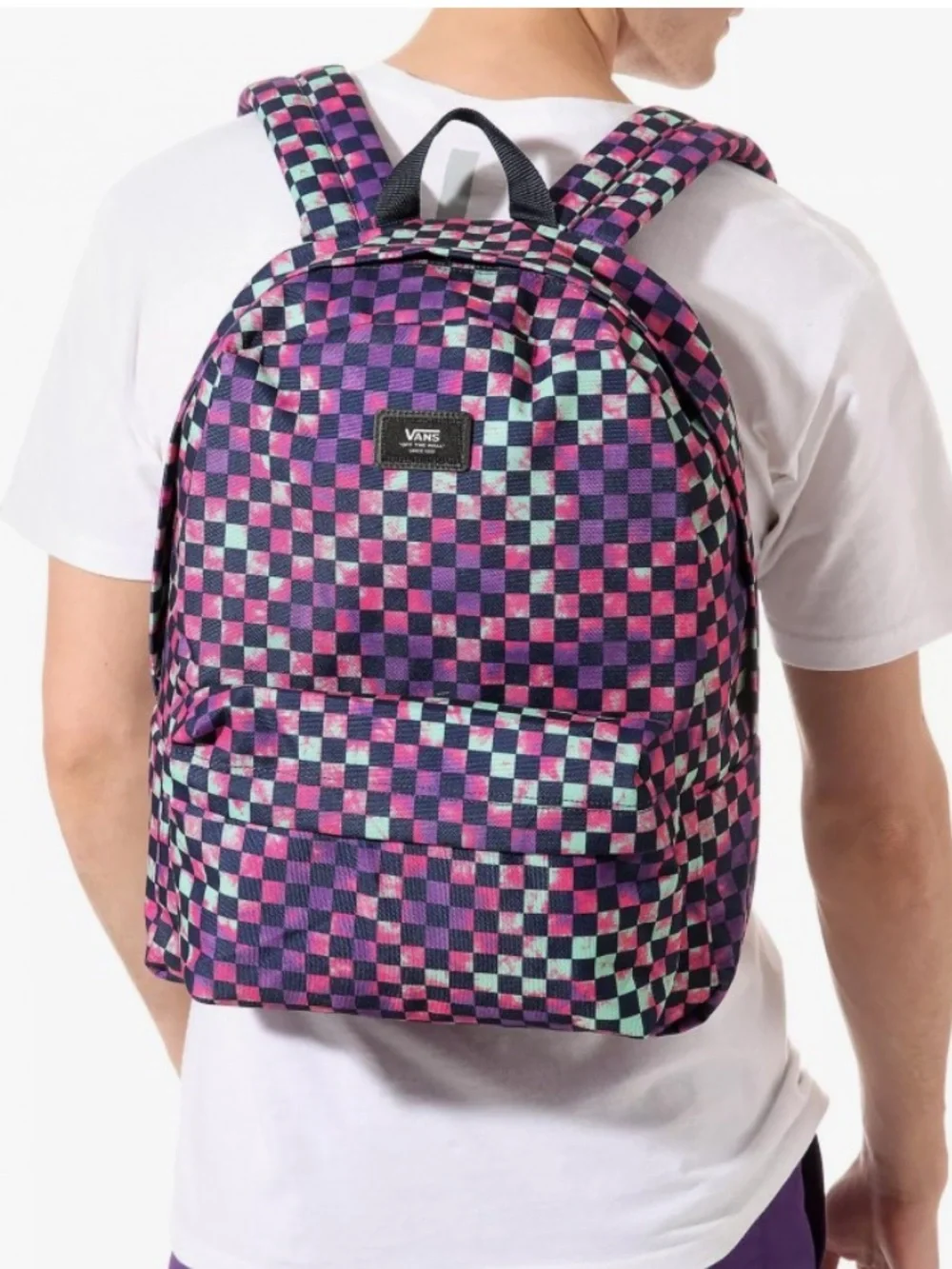 VANS OLD SKOOL III BACKPACK TIE DYE CHECK